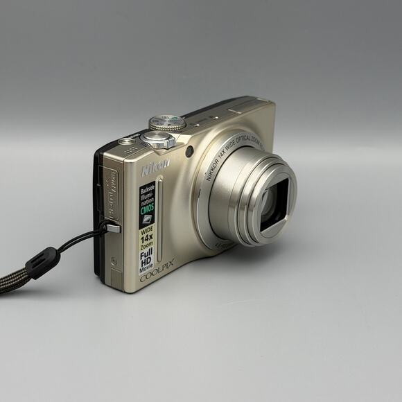 Nikon Coolpix S8200 Digital Camera | 16.1MP | Silver - Picture 3 of 5